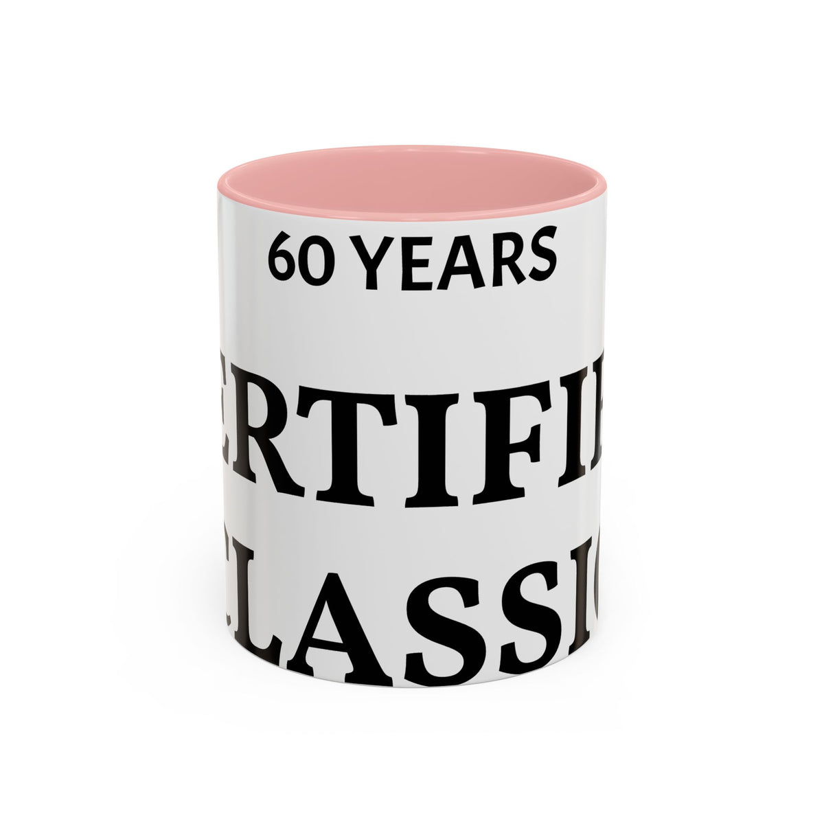 60 Years Certified Classic Coffee Mug — Anniversary Gift for Dad or Grandpa