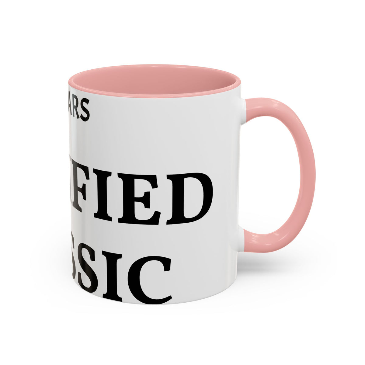 60 Years Certified Classic Coffee Mug — Anniversary Gift for Dad or Grandpa
