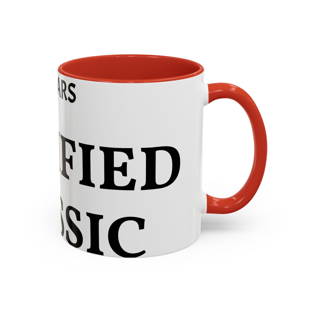 60 Years Certified Classic Coffee Mug — Anniversary Gift for Dad or Grandpa