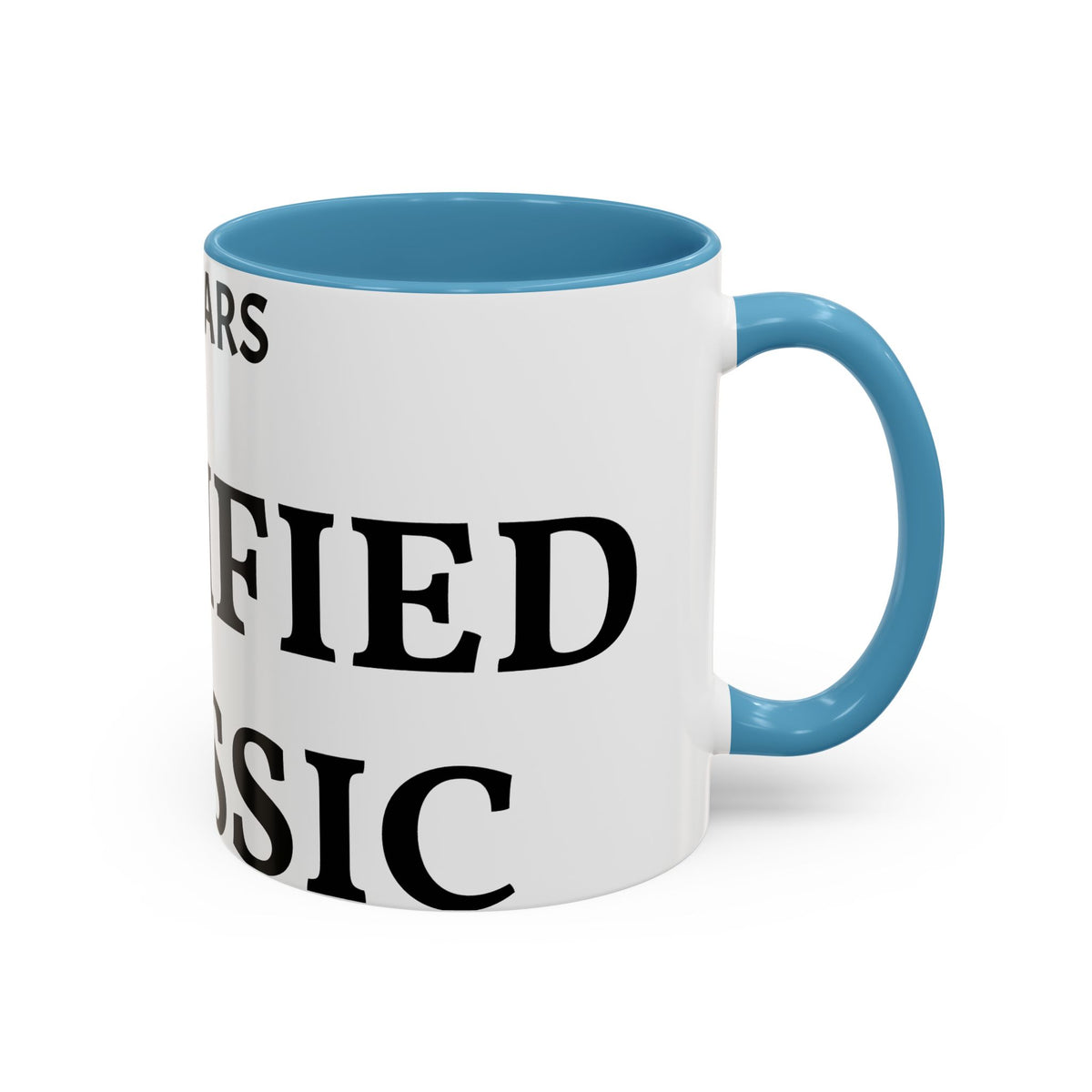 60 Years Certified Classic Coffee Mug — Anniversary Gift for Dad or Grandpa