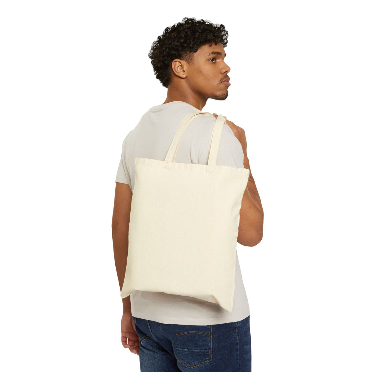 Tote Bag — "Loading... Please Wait Until Cup Is Empty" Coffee Lover Canvas Tote