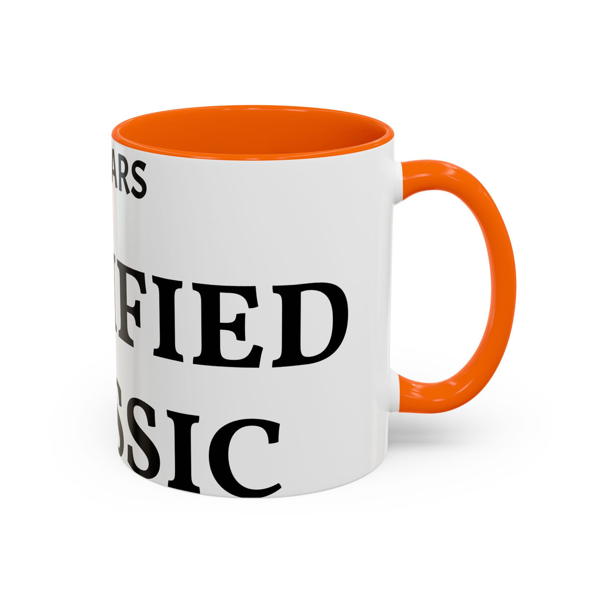 60 Years Certified Classic Coffee Mug — Anniversary Gift for Dad or Grandpa