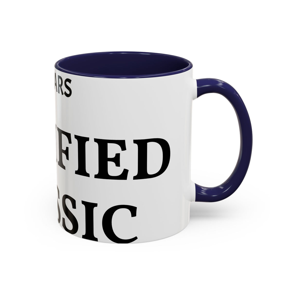60 Years Certified Classic Coffee Mug — Anniversary Gift for Dad or Grandpa