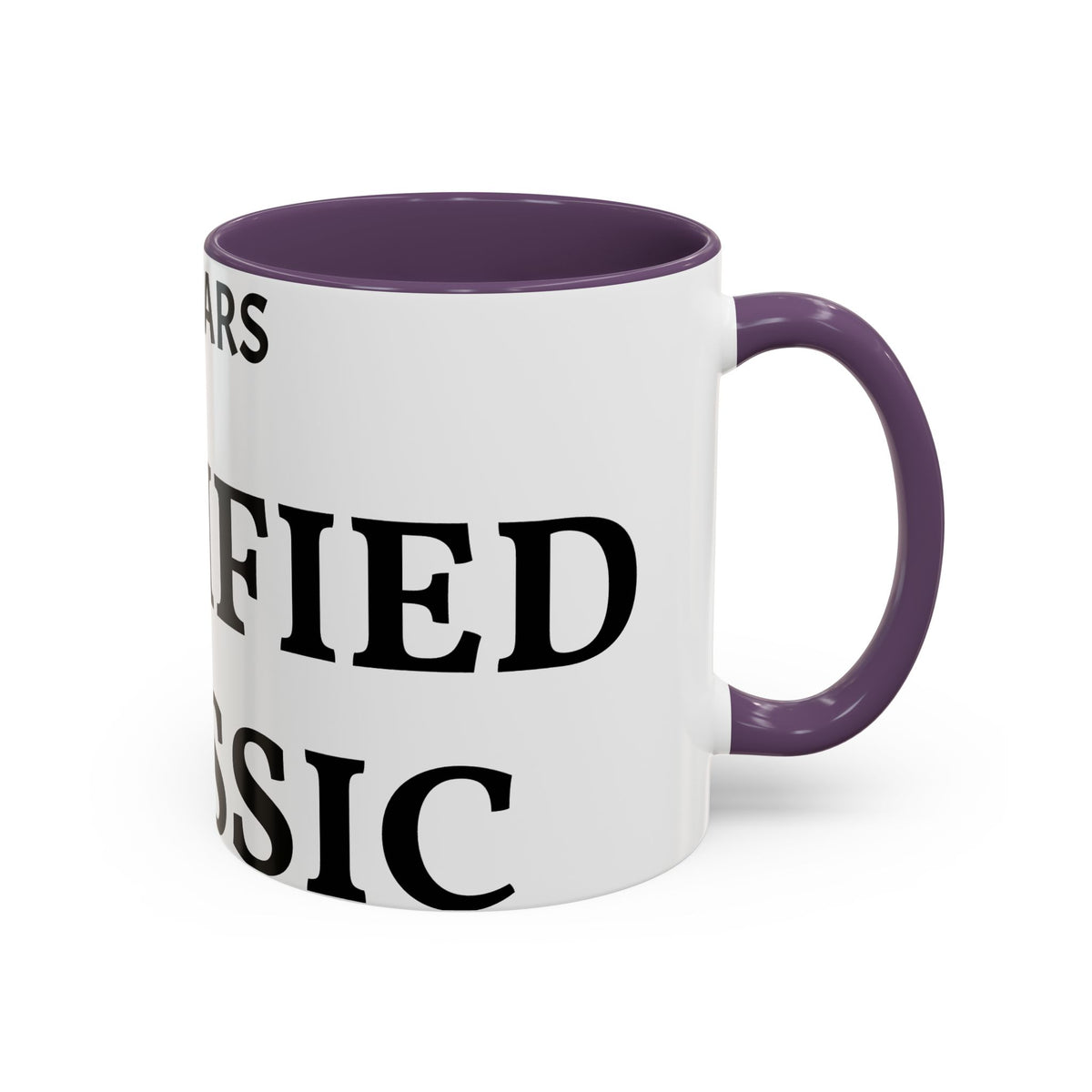 60 Years Certified Classic Coffee Mug — Anniversary Gift for Dad or Grandpa
